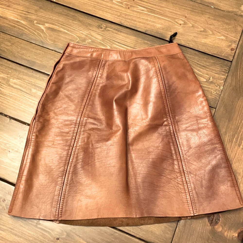 Leather Skirt